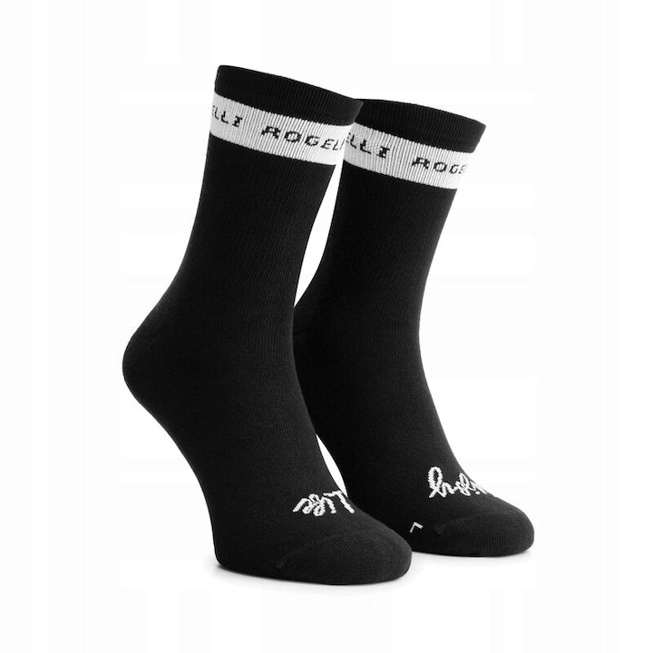 Спортни чорапи, Rogelli, Памук, Черен