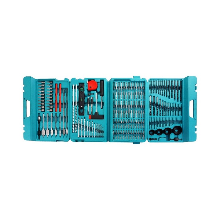 Trusa set 217 burghie carote capete surubelnita scule metal, beton, lemn (V39205)