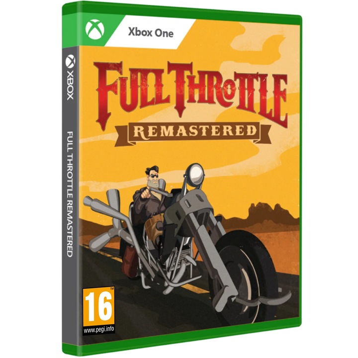 Full Throttle Remastered Xbox One Játékszoftver