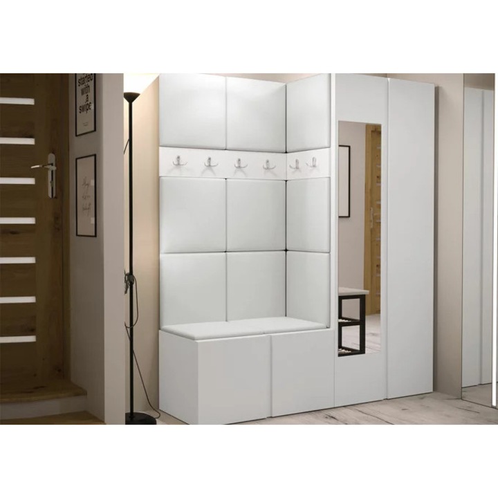 Előszoba garnitúra Hartford 278, Fehér