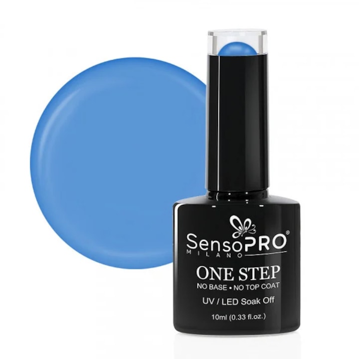 Oja Semipermanenta SensoPRO Milano One Step 10ml, Vacation Blue 045