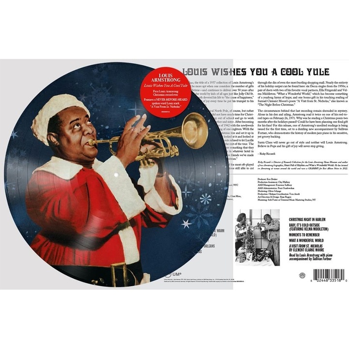 Louis Armstrong – Louis Wishes You A Cool Yule - LP