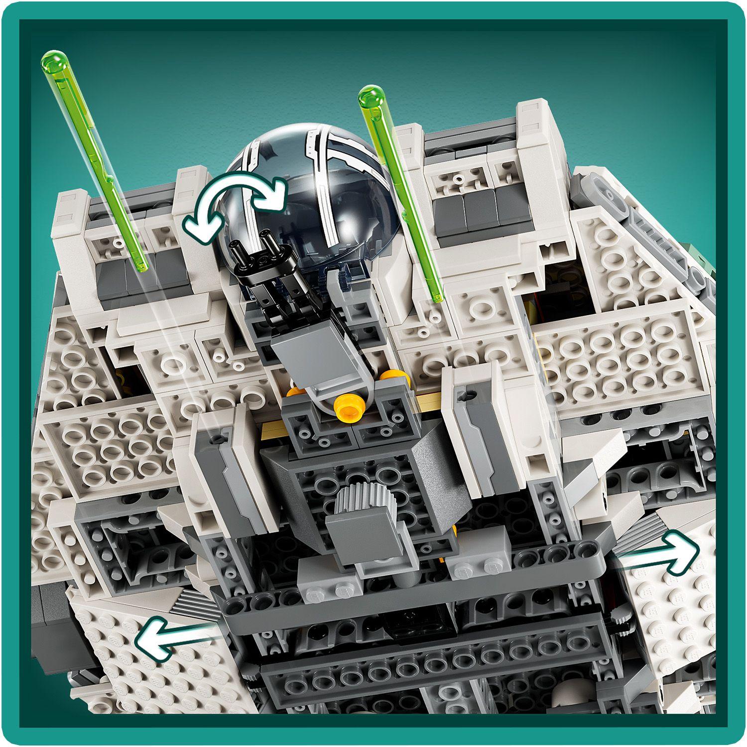 LEGO® Star Wars™- Ghost si Phantom II 75357, 1394 piese - eMAG.ro