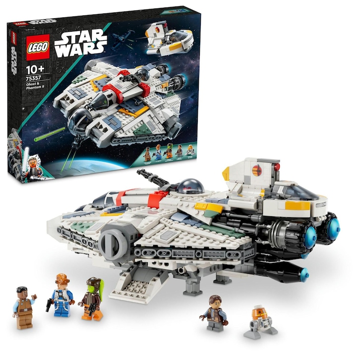 LEGO® Star War- Ghost si Phantom II 75357, 1394 piese