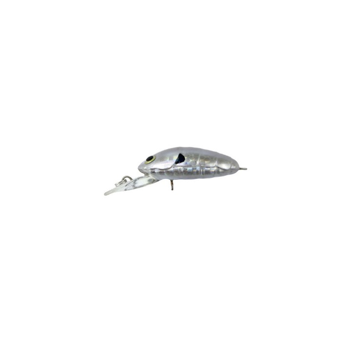 Vobler insecta Kamatsu Lucky Bug 3.5cm, 3.1gr, Floating, 006, culoare Pearl