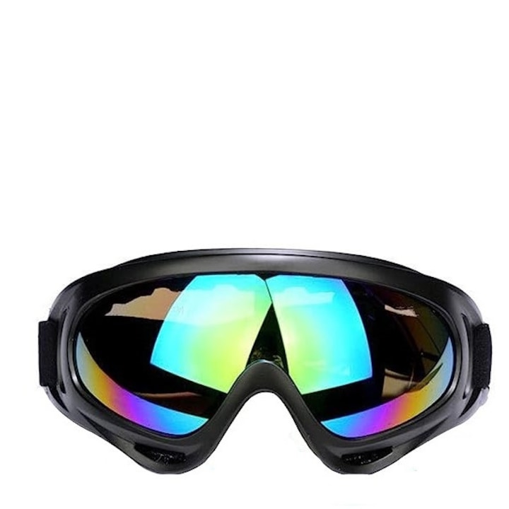 Ochelari de protectie UV/anti aburire pentru snowboard, schi, motocross, motocicleta, bicicleta, patinaj, unisex