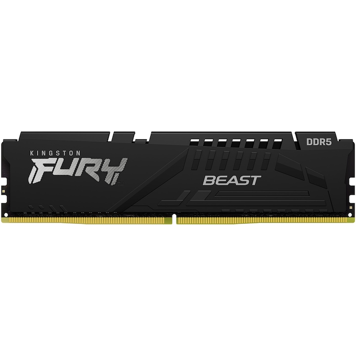 Памет Kingston FURY Beast Black 16GB DDR5, EXPO, 5200MT/s, CL36