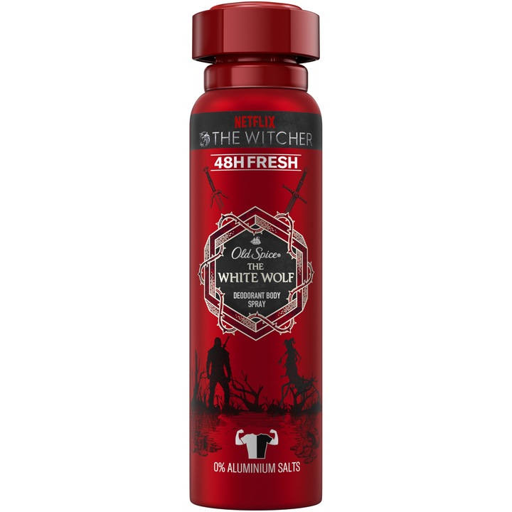Deodorant spray Old Spice The Whitewolf, editie limitata The Witcher, 150 ml