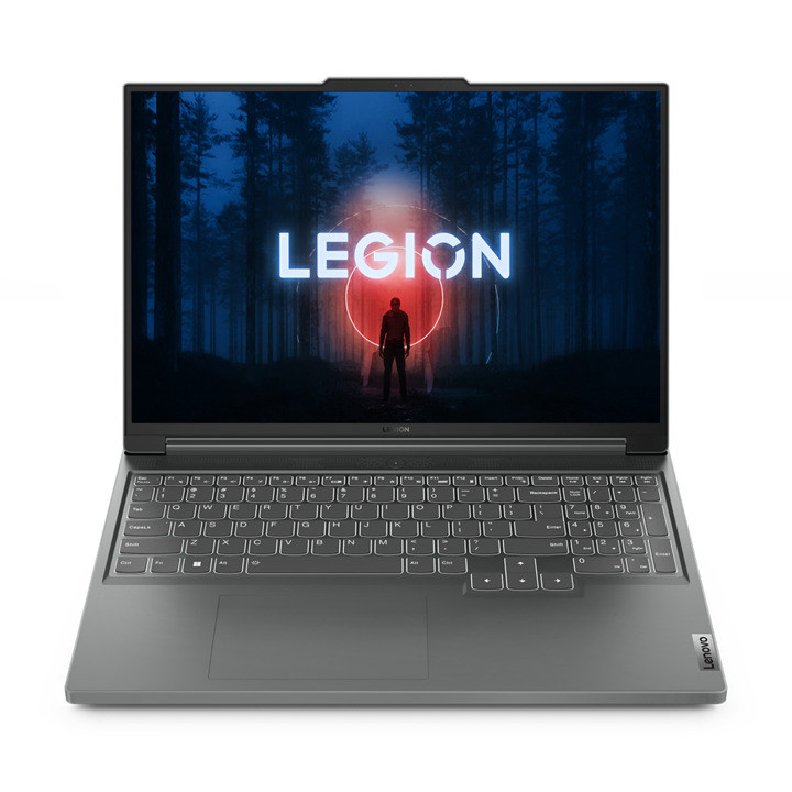 Лаптоп Lenovo Legion Slim 5 16APH8, 82Y9004EBM, 16", AMD Ryzen 5 7640HS (6-ядрен), NVIDIA GeForce RTX 4060 (8GB GDDR6), 16GB 5600MHz (2x8GB) DDR5, Сив