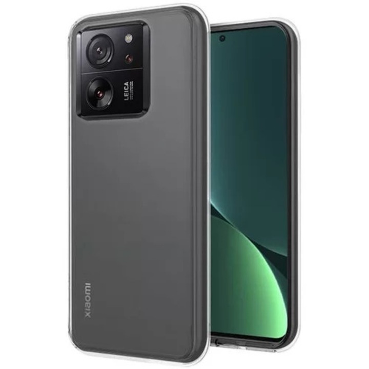 Кейс за телефон Xiaomi 13T Pro 5G - прозрачен силиконов калъф