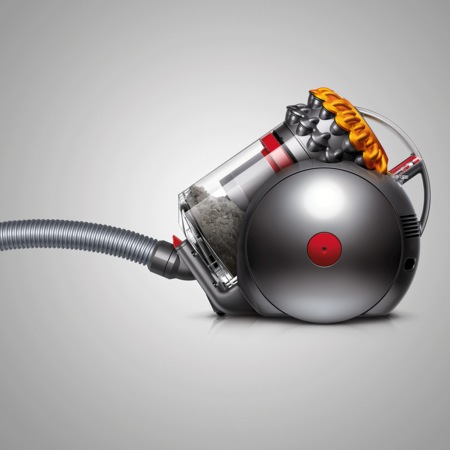 Aspirator fara sac Dyson Big Ball™ Multifloor 2, Tub Telescopic, 1.6L, 600W, 80db, Galben Satin/Iron