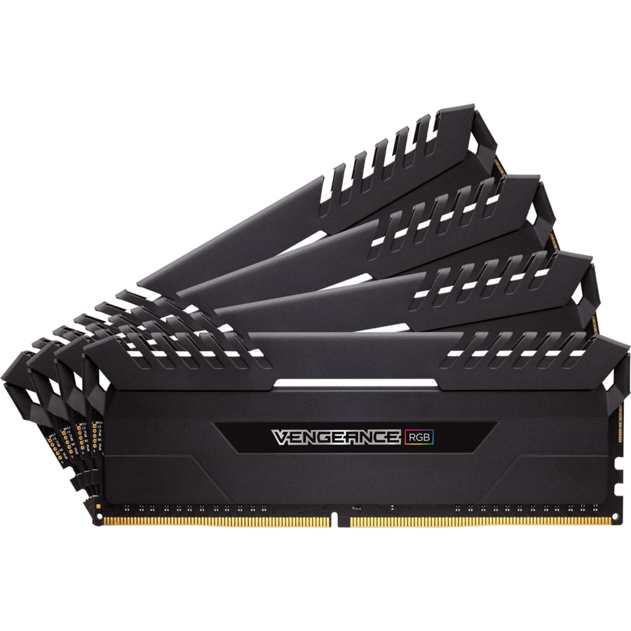 Corsair RGB DDR4 32GB 3000MHz CL15 8GB×4 Memorie Corsair Vengeance RGB PRO White 32GB, DDR4, 3200MHz, CL16