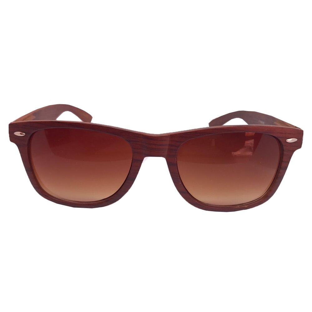 Ochelari de soare din plastic imitatie bambus