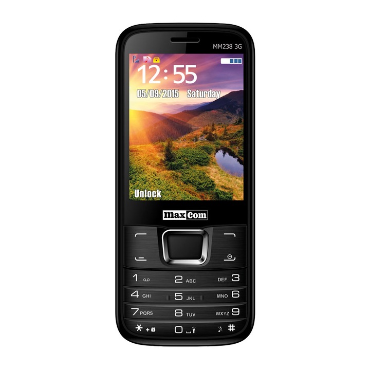 Telefon mobil Maxcom MM238, 3G, Black