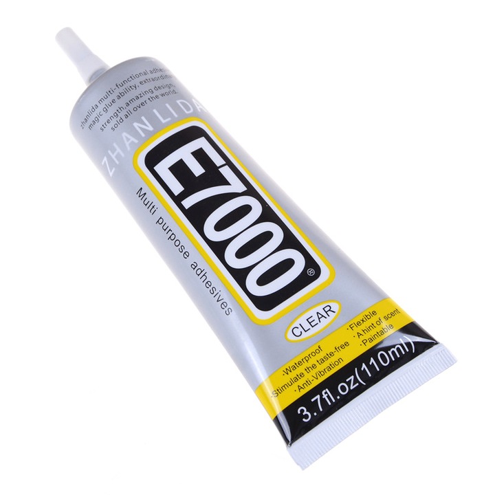 Zhanlida E-7000 folyékony ragasztó, 110 ml, átlátszó