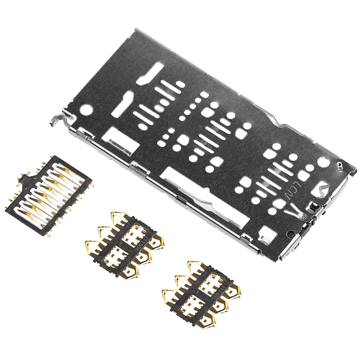 SIM-kártya olvasó modul Samsung Galaxy A22 A225 / M12 M127 / A51 A515 / A71 A715 / A20s A207