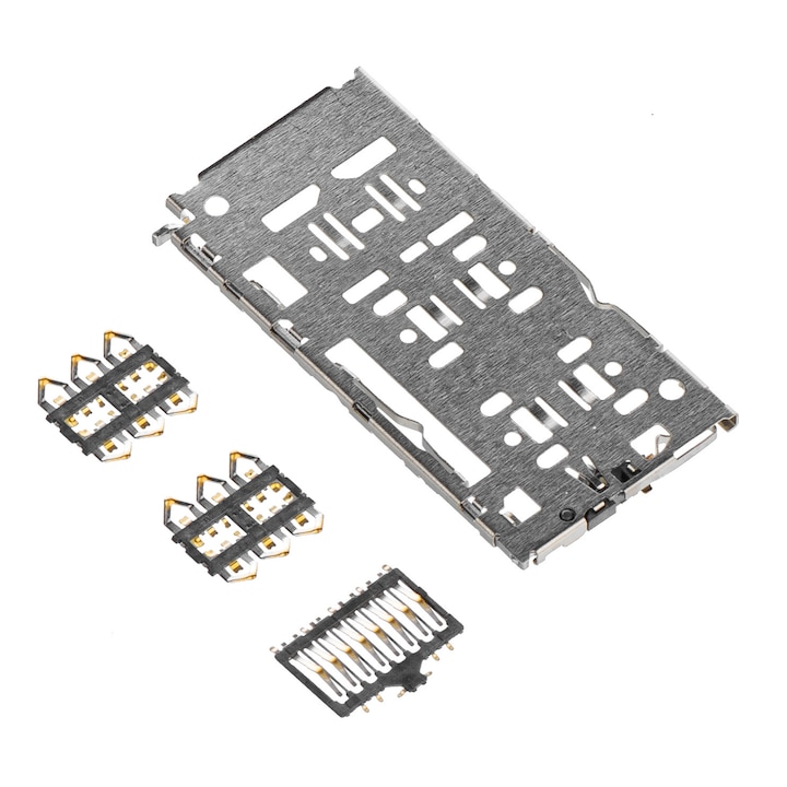 SIM-kártya olvasó modul Samsung Galaxy M21 M215 / A01 A015 / A20s A207