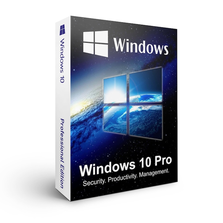 Windows 10 Pro 64bit, stick USB boot-abil inclus