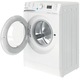Masina de spalat rufe Slim Indesit INNEX BWSA61294WEUN, 6 kg, 1200 rpm, Clasa C, Push&Go, Motor Inverter, Display LED, Alb