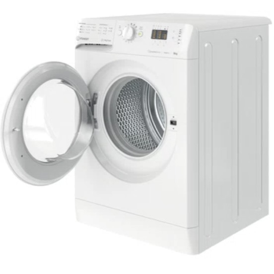 Masina de spalat rufe Indesit New MyTime MTWA 81495 W EU, 8 kg, 1400 rpm, Clasa B, Fast Cycles, Motor Inverter, Display LED, Alb