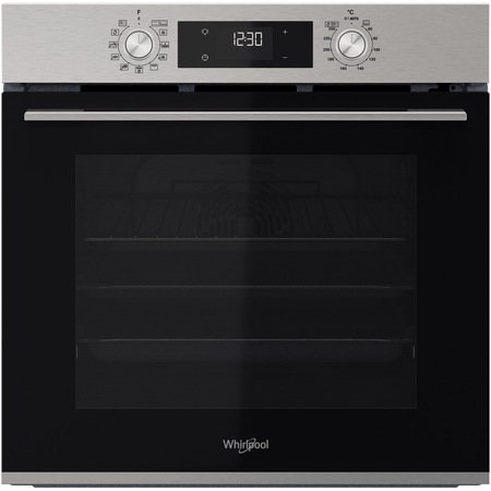 Cuptor incorporabil Whirlpool OMK58RU1X, Electric, Multifunctional, 71 l, Autocuratare pirolitica, Display, Clasa A+, Inox