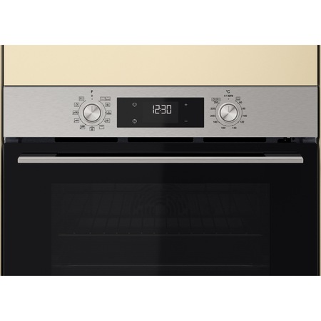 Cuptor incorporabil Whirlpool OMK58RU1X, Electric, Multifunctional, 71 l, Autocuratare pirolitica, Display, Clasa A+, Inox