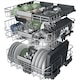 Съдомиялна за вграждане Hotpoint H8IHP42L, 14 комплекта, 10 програми, 3D zone wash, Отложен старт, ActiveDry, Клас C, 60 см