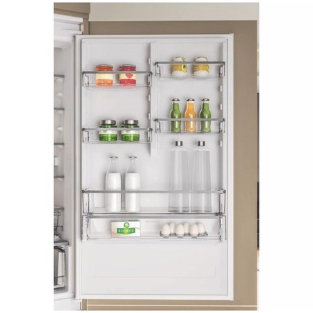 Combina frigorifica incorporabila Whirlpool WHSP70T122, 394 l, Total NoFrost, Tehnologia Al 6-lea Simt, Clasa D, H 193.5 cm