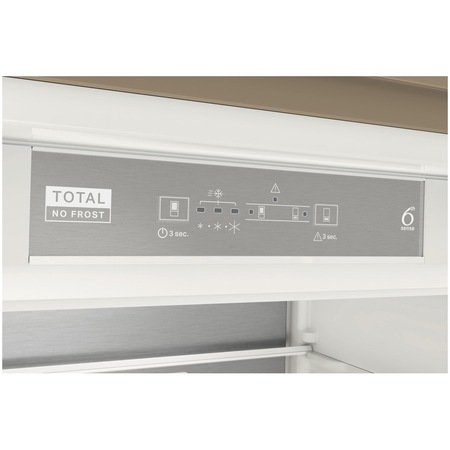 Combina frigorifica incorporabila Whirlpool WHSP70T122, 394 l, Total NoFrost, Tehnologia Al 6-lea Simt, Clasa D, H 193.5 cm