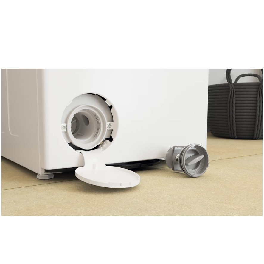 Masina de spalat rufe cu incarcare verticala Whirlpool TDLRB7232BSEU, 7 kg, 1200 rpm, Clasa D, Motor Inverter Zen, Display Digital, Tehnologia Al 6-lea Simt, Alb
