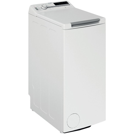 Masina de spalat rufe cu incarcare verticala Whirlpool TDLR7231BSEU, 7 kg, 1200 rpm,Clasa D, Motor Inverter, Display digital, Tehnologia al-6lea Simt, Alb