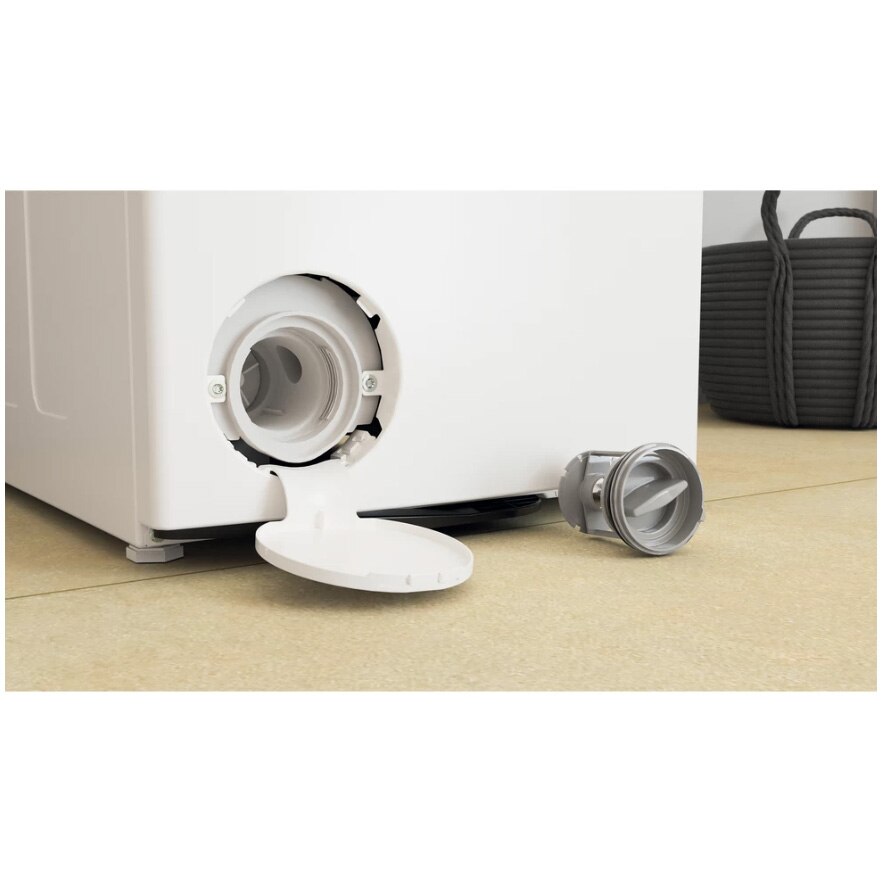 Masina de spalat rufe cu incarcare verticala Whirlpool TDLRB6241BSEU, 6 kg, 1200 rpm, Clasa C, Motor Inverter, Display digital, Tehnologia al-6lea Simt, Alb