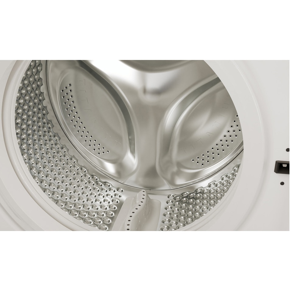 Masina de spalat rufe cu uscator Hotpoint BIWDHG861485EU, 8 kg spalare, 6 kg uscare, 1400 rpm, Clasa B, Motor Inverter, Display digital, Alb