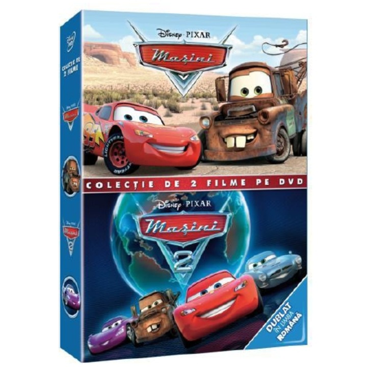 COLECTIE 2 FILME: Cars / Cars 2 [DVD] [2011]