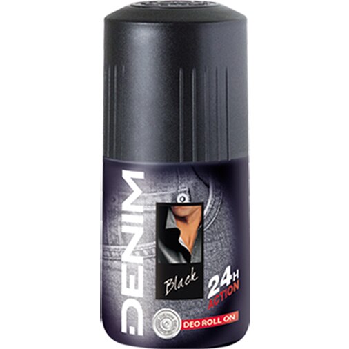 Deodorant roll-on Denim Black, 50 ml