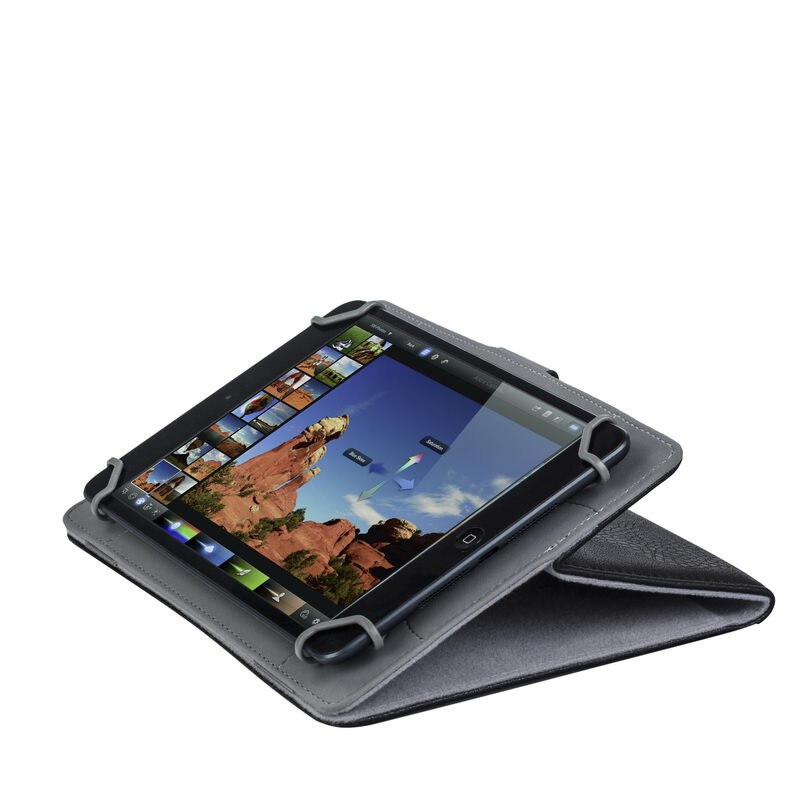Husa / Stand Rivacase 3017 pentru tablete 10.1", Black