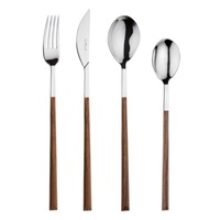 Set tacamuri 24 piese Sushi Queen Mahogany - Pintinox