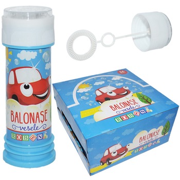 Set baloane din sapun Roben Toys, albastru Set baloane din sapun Roben Toys, albastru