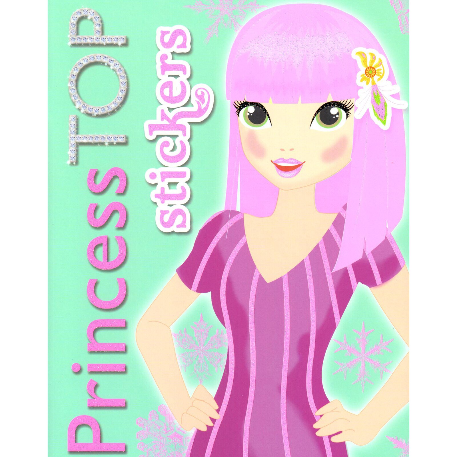 Princess TOP. Stickers (verde)
