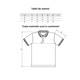 Tricou polo pentru copii, 65% Bumbac - 35% Poliester, Cusaturi laterale, Guler si mansete din raiat, Fenta ingusta cu trei nasturi de culoarea materialului de baza, Gri, 122 cm, 6 ani