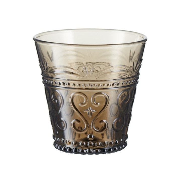 Pahar FIORINO, Villa Italia, Sticla, 250 ml, Maro