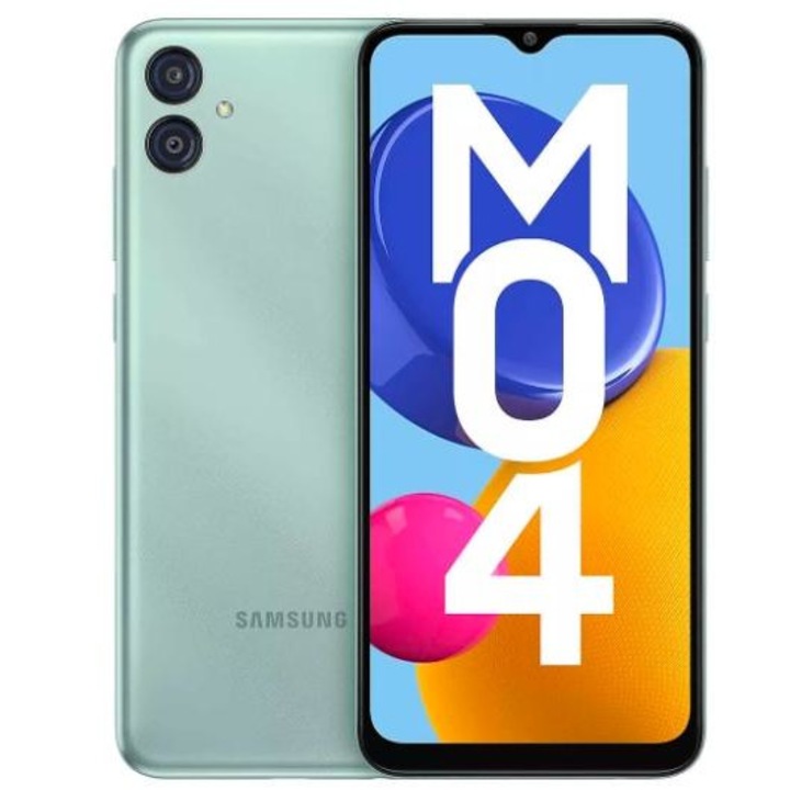 Telefon mobil Samsung Galaxy M04, 128GB, 4GB RAM, 4G, Sea Glass Green