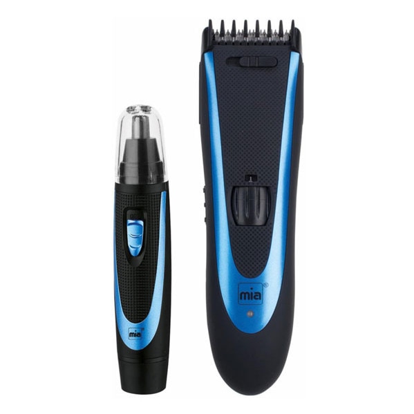 Set de ingrijire, aparat de barbierit si trimmer pentru nas/urechi, MIA-Prodomus, HC 0274B+NT