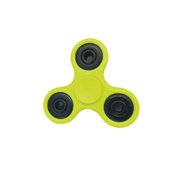 Jucarie anti-stres Fidget spinner, pentru copii si adulti - Galben