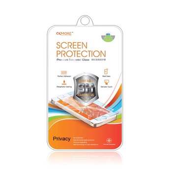 Folie din sticla full size OkMore Privacy pentru iPhone 7/8, negru Folie din sticla full size OkMore Privacy pentru iPhone 7/8, negru