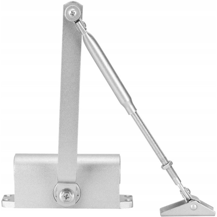 Автомат за затваряне на врати, 40-65 кг, сребрист