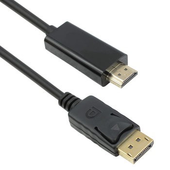 Cablu DisplayPort (DP)-HDMI Gembird, , 3m, tata, calitate deosebita Cablu DisplayPort (DP)-HDMI Gembird, , 3m, tata, calitate deosebita