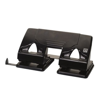 Perforator SAX din metal, 4 perforatii, 35 coli, negru Perforator SAX din metal, 4 perforatii, 35 coli, negru