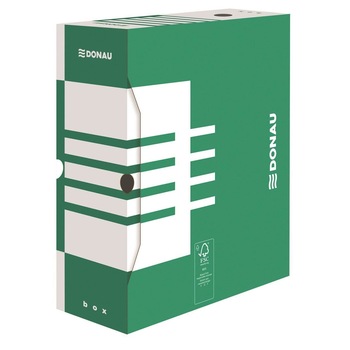 Cutie arhivare DONAU, 120 mm, verde, 120 x 340 x 297 mm Cutie arhivare DONAU, 120 mm, verde, 120 x 340 x 297 mm