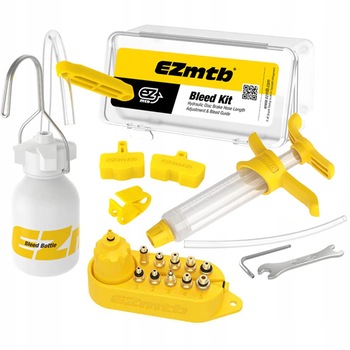 Set De Purjare A Franelor, Ez Mtb, Versiune Xxl, 9x35 cm, Metal, Serigrafie Cu Rezistenta Scazuta, Cheie 7/8 mm, Surubelnita T10/T15, 10 Adaptoare, Materiale De Inalta Calitate